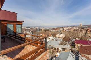 Отель Tabori Terrace Тбилиси Двухместный номер с 1 кроватью и террасой-8